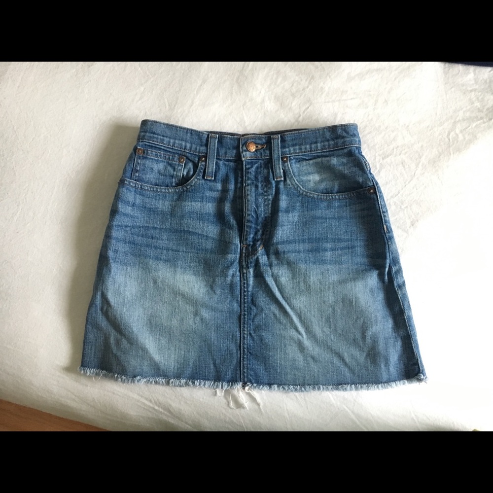 MADEWELL DENIM SKIRT